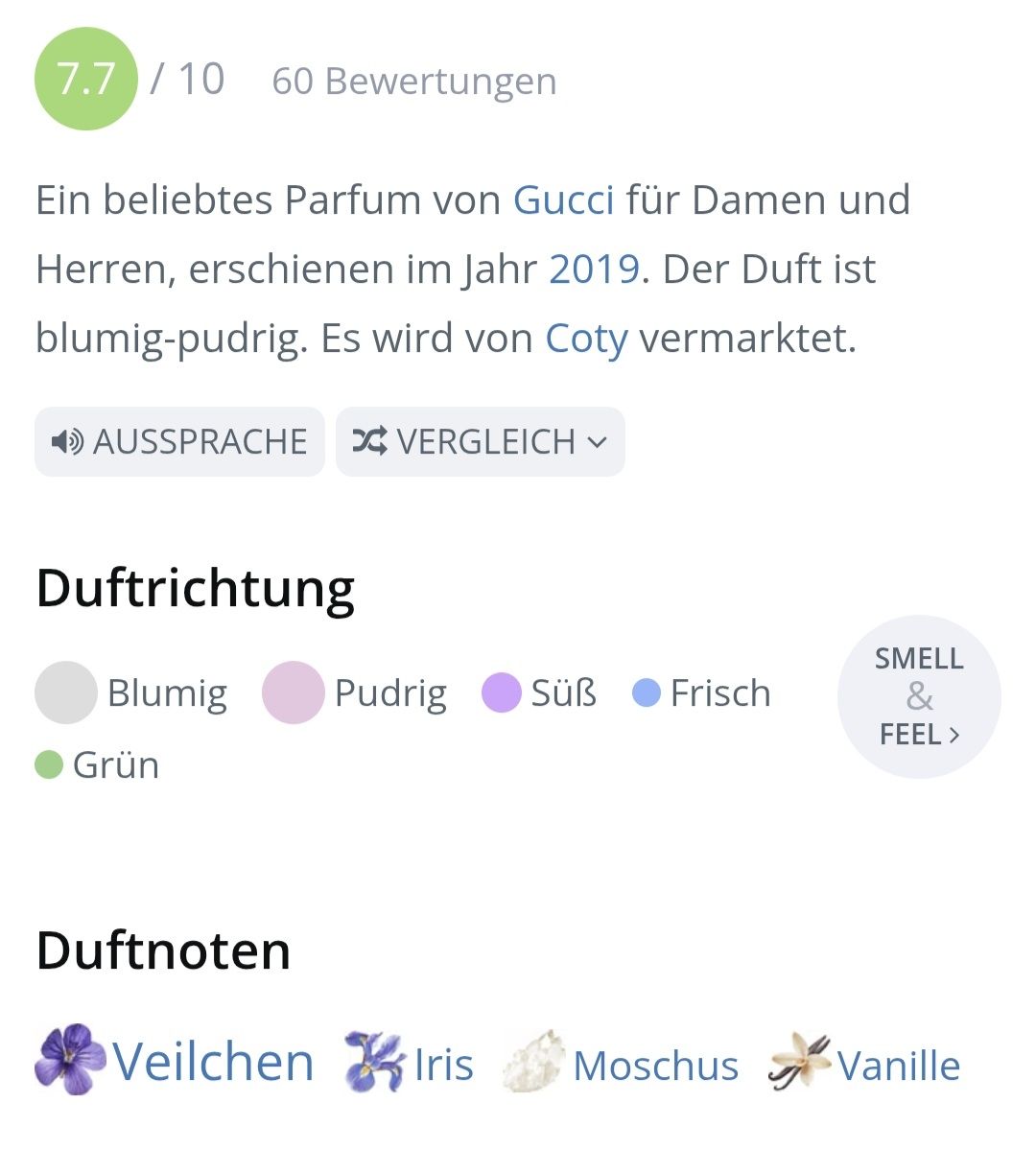 Gucci Profumi & Eau de Toilette: 2 ml THE VIRGIN VIOLET GUCCI ABFÜLLUNG – Nuovo (secondo la descrizione) da St. Gallen venduto da CaliSunshine 3