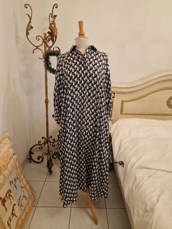 Max Mara Blusen Kleid Seide Gr. 46EU