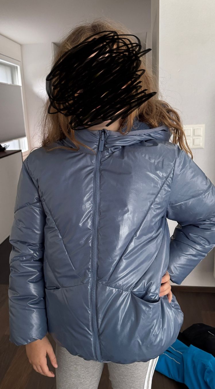 Giacche & Cappotti: Winterjacke Mädchen Gr. 146 - zweiseitig – Usato da Münsingen venduto da Sabine87