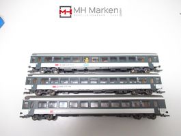 Roco 3-teiliges Reisezugwagenset der SBB CFF FFS o.OVP DC H0
