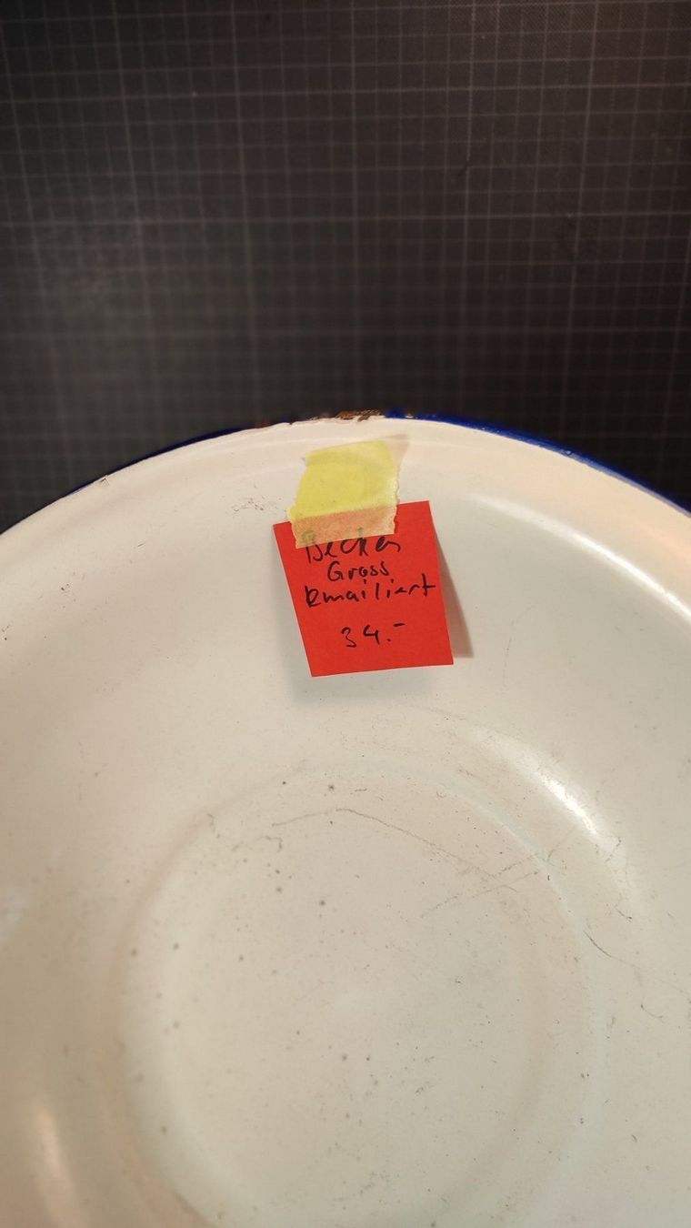 Ciotole: Wunderschöne antike Schüssel EMAILIERT – Usato da Gelterkinden venduto da MYSTOREFORYOU4460 8
