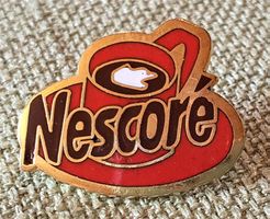 E811  Pin Mondo - Nescoré Kaffetasse Rot