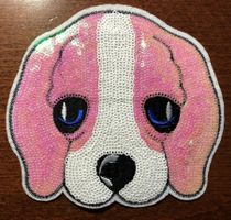 Patch Hundegesicht