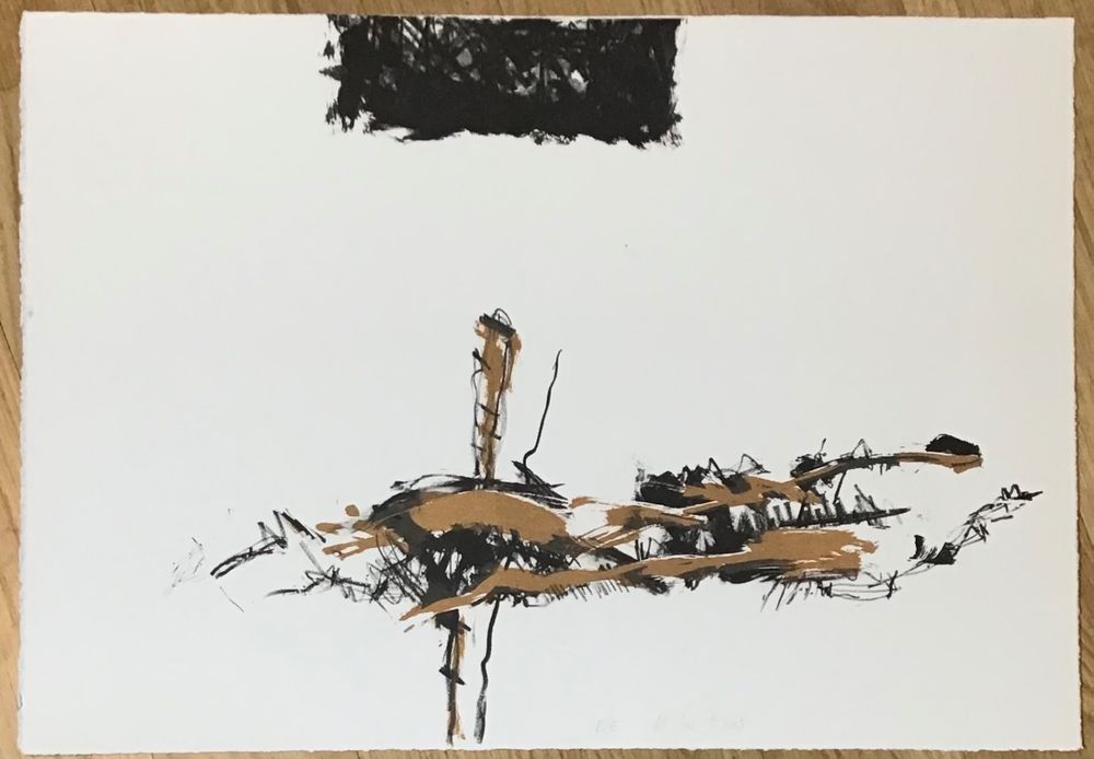 Uwe WITTWER (1954) Sehr Seltener Lithographie Handsigniert Kaufen auf