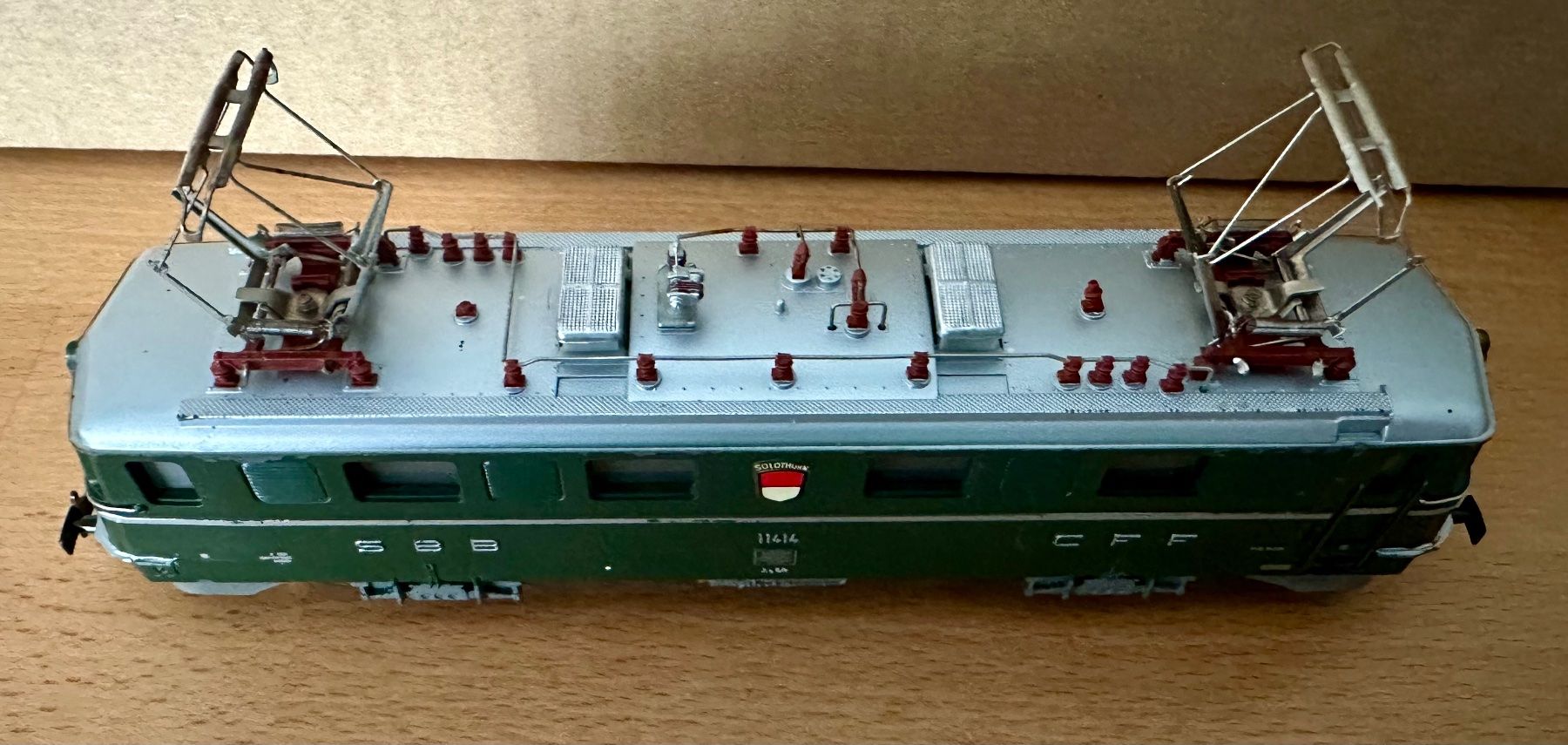 Märklin Modellini di ferrovie: Märklin AE 6/6 H0 AC Analog – Usato da Oftringen venduto da ib.85 5