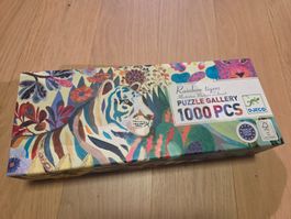 Puzzle Djeco Rainbow tigers, 1000 pièces, neuf !