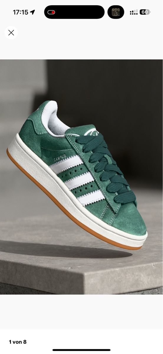 Herrenschuhe: Adidas Campus Grün – Neu (gemäss Beschreibung) aus Zürich von sel_p85c
