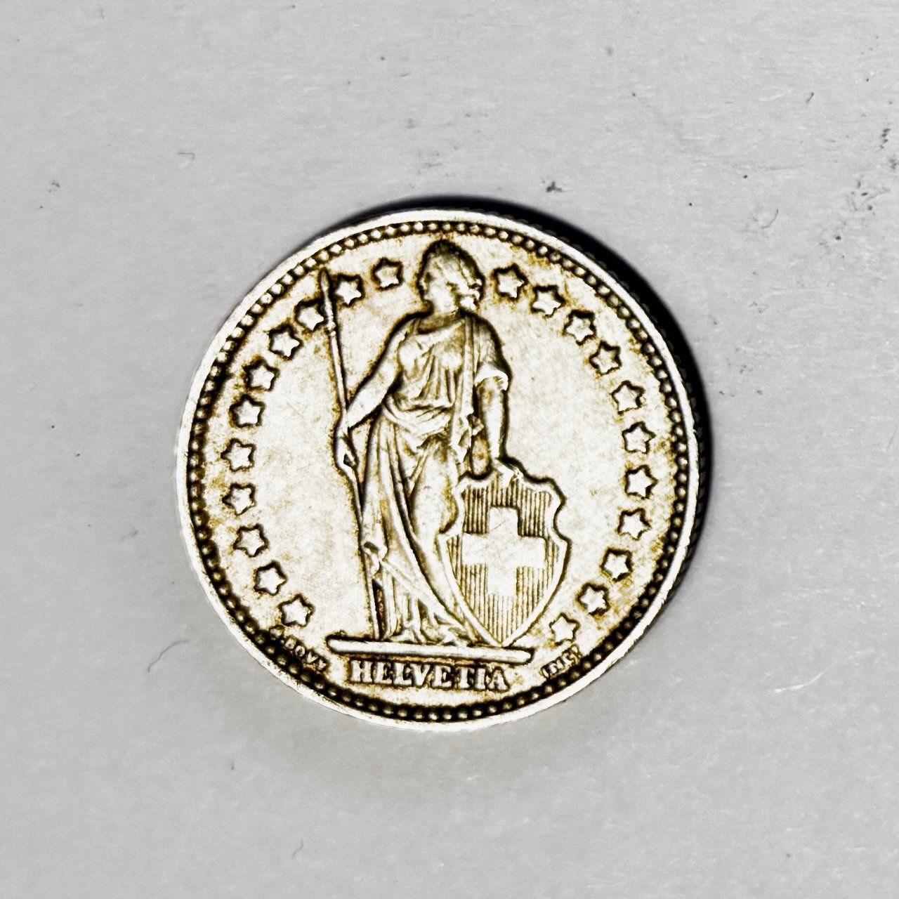 Toutes les monnaies: 1 Fr. Silber Schweiz 1953 – D'occasion à Martisberg par tigger74ch 1