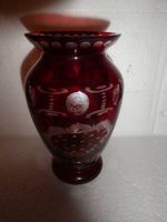VASE:  Marke EGERMANN-Böhmen Marken  Glas,