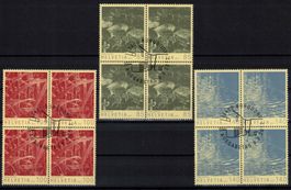 Schweiz 2012, Werbemarken Serie(n) im 4er-Block mit ET-ʘ