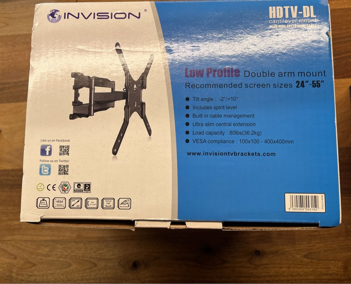 Supporti a parete: TV-Wandhalterung, neu – Nuovo e nell'imballaggio originale da Au SG venduto da sam_m2fd