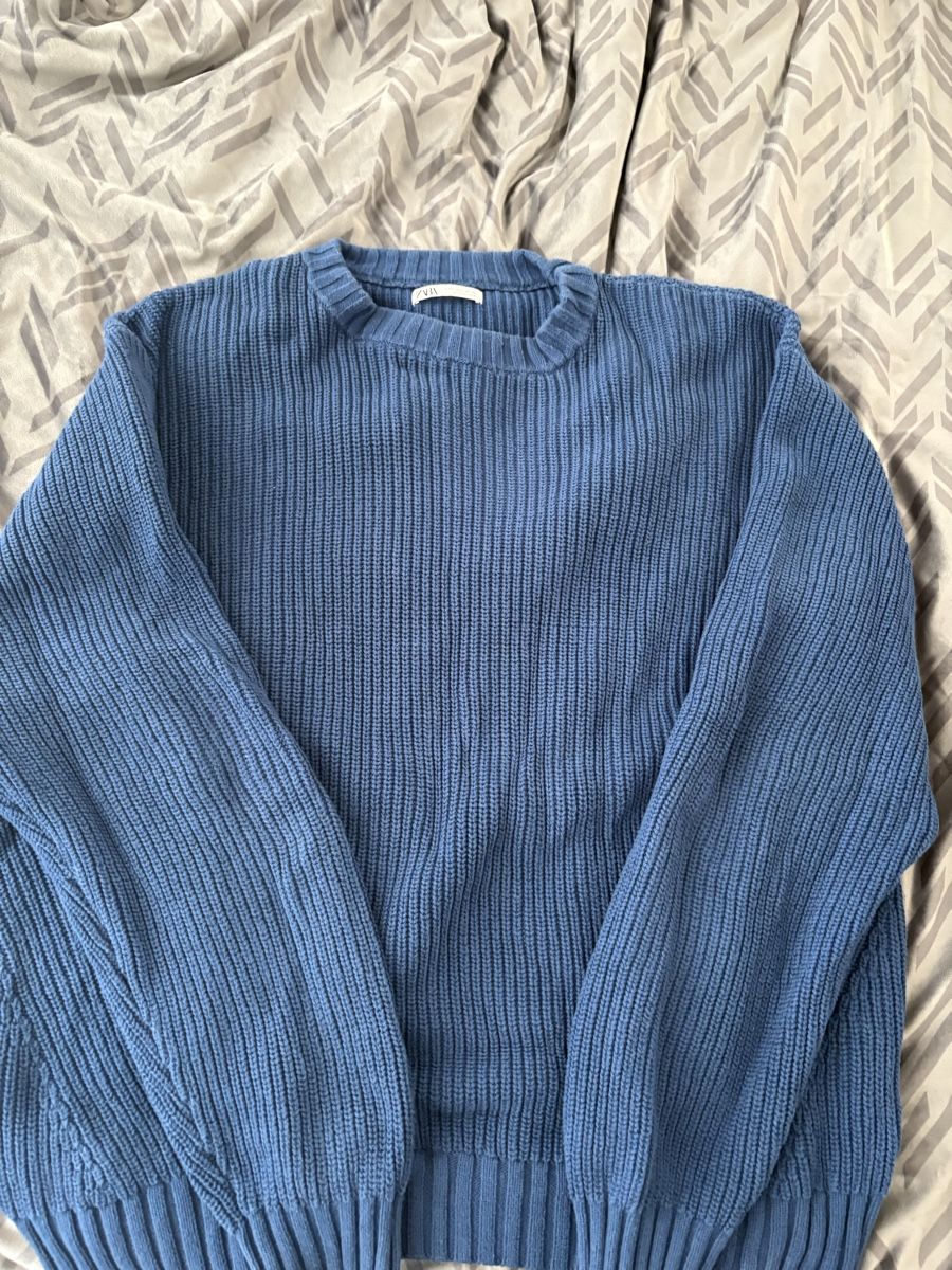 Zara Maglioni & Felpe: Blue Zara knit L – Nuovo (secondo la descrizione) da Wengen venduto da Kienzler240509