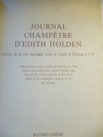 Journal Champêtre d'Edith Holden