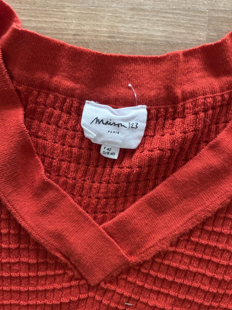Maglioni & Felpe: Roter Maison 123 Strickpullover, Gr. 40 – Usato da Langnau im Emmental venduto da Iriss 2