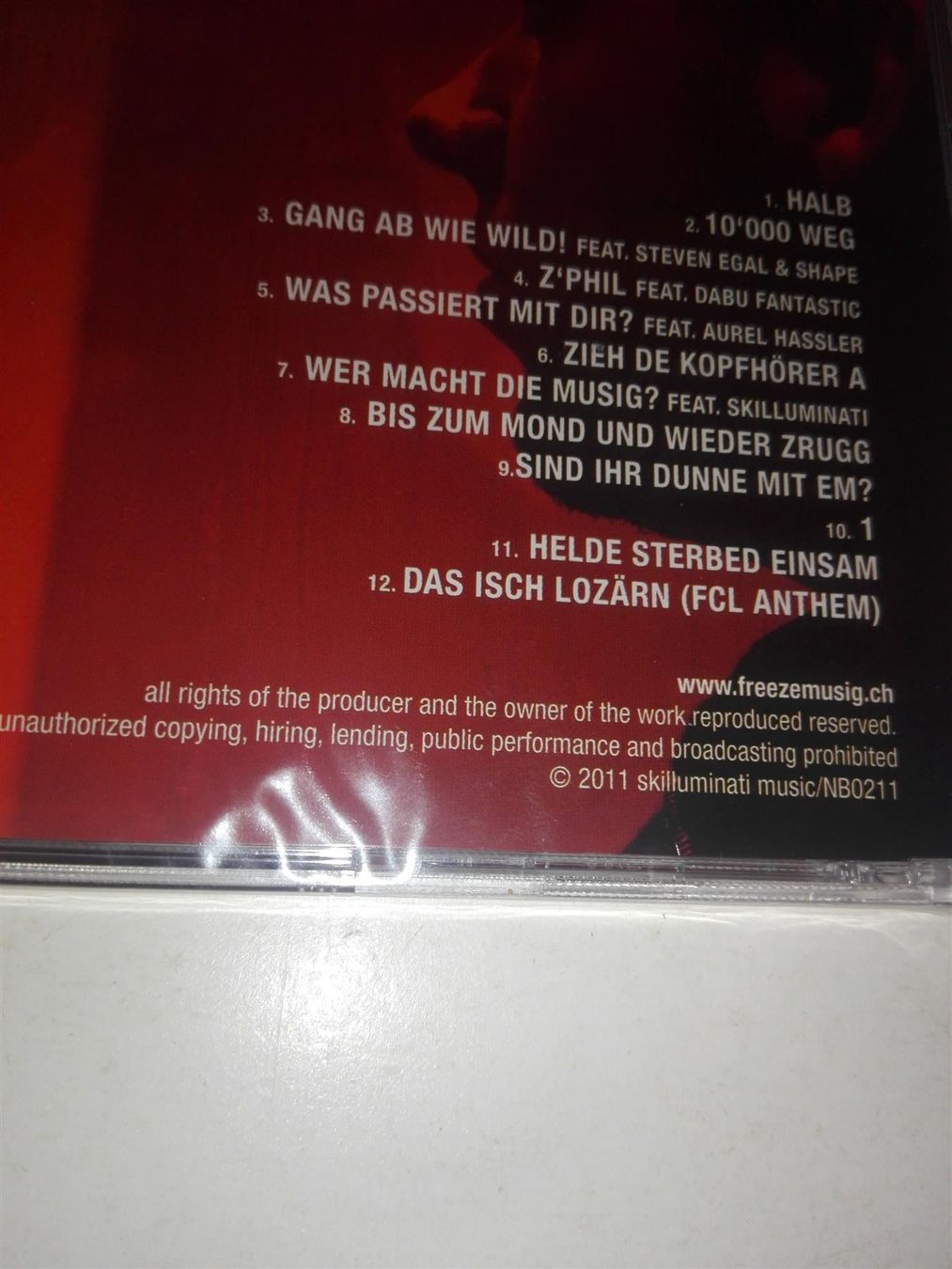 CD: Freeze - Z'Phil                                     © '2011 – Nuovo e nell'imballaggio originale da St.Gallen venduto da elk2022 2