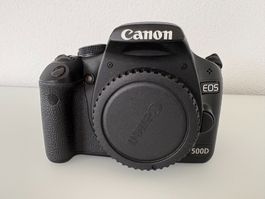 Canon EOS 500D  inkl. Akku und Ladegerät
