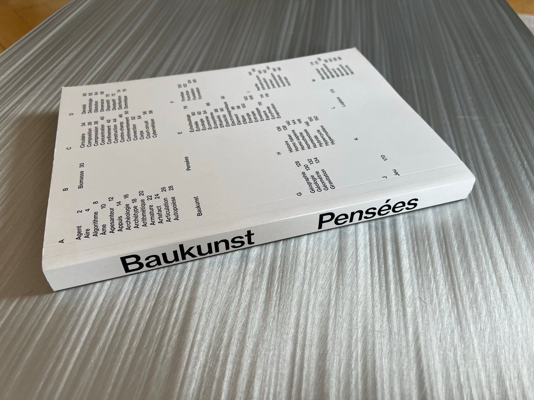 Livres: Architecture: Baukunst - Pensées – D'occasion à Zürich par Abost 1