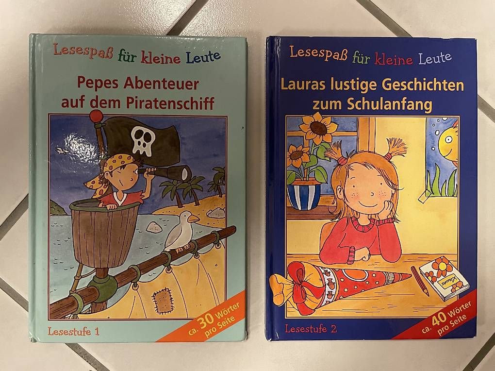 Libri: Lese-Kinderbuch: Piratenschiff+Schulanfang – Usato da Möriken AG venduto da nipamijule