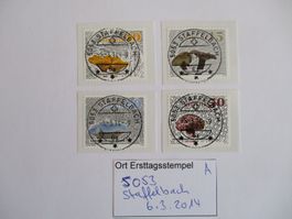 Voll Ort Ersttagsstempel aus 5053 Staffelbach