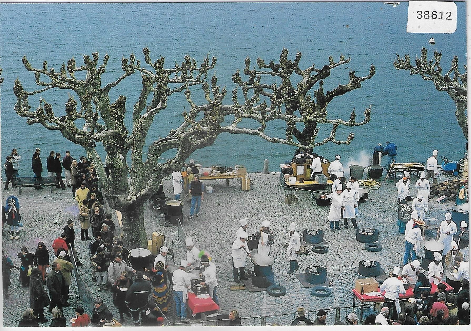 Cartoline postali: Ascona - Carnevale Lago Maggiore – Usato da Ettingen venduto da Kartenplanet
