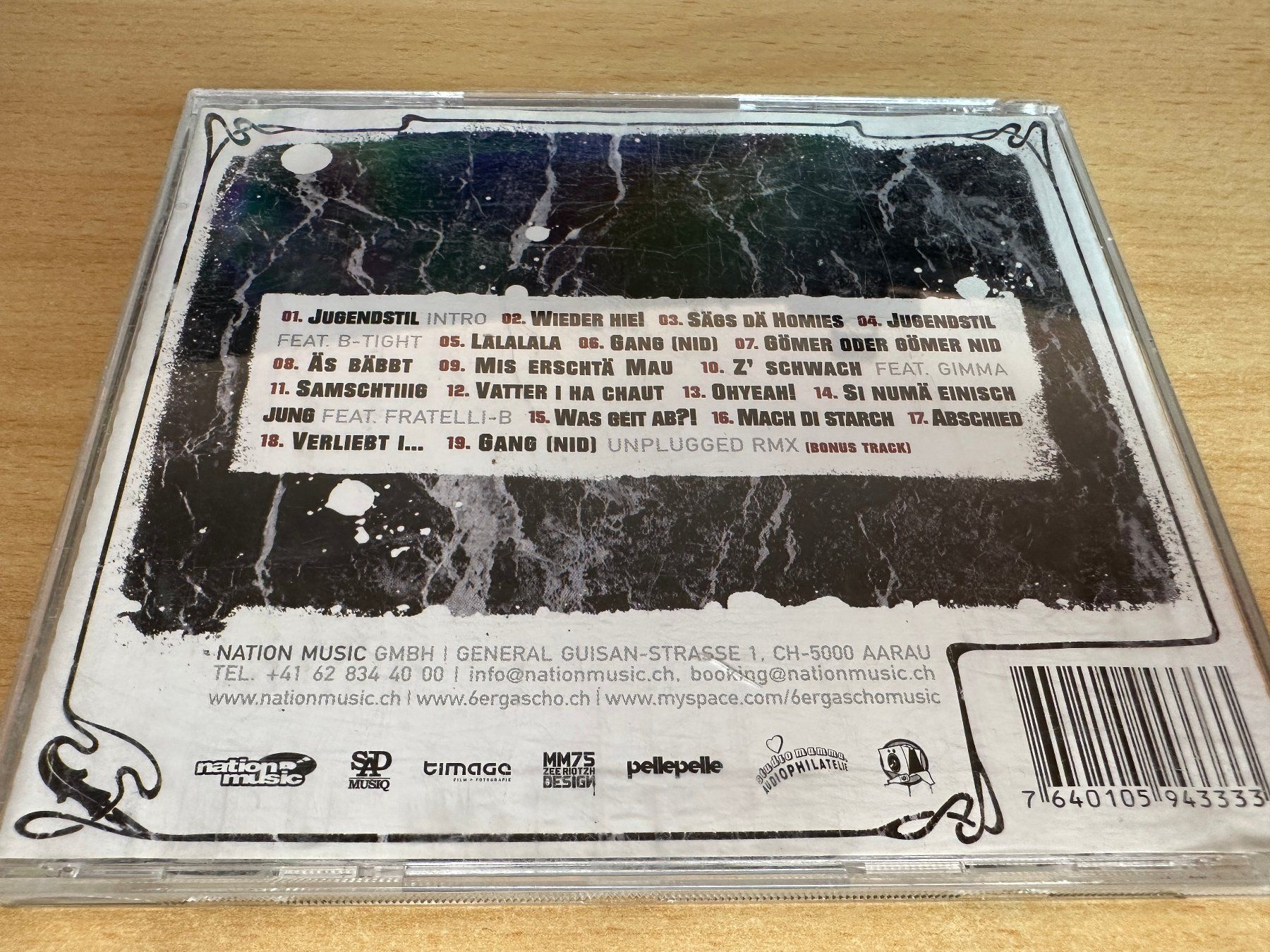CDs: 6er Gascho – Jugendstil – Gebraucht aus Rikon im Tösstal von Alpenmutz 1