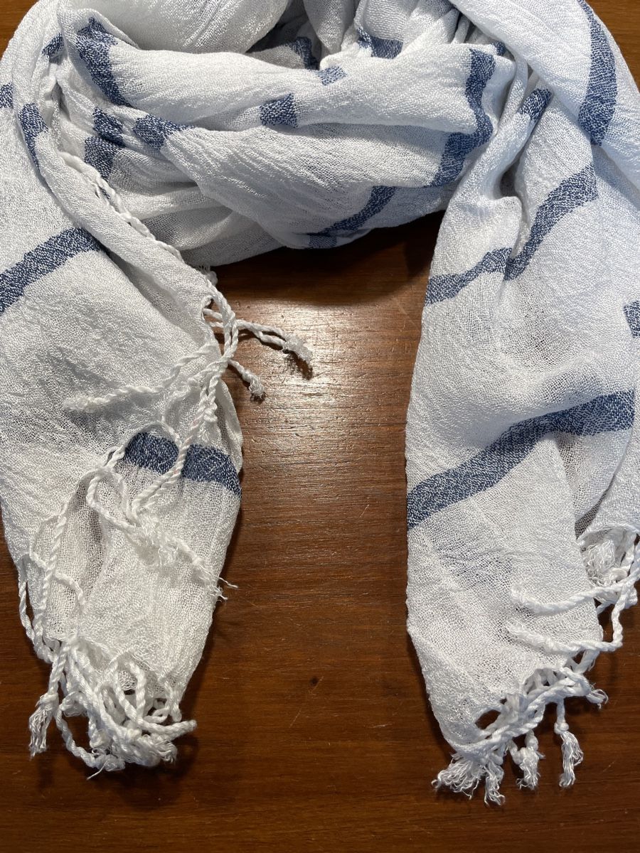 Foulards, Tücher & Schals: aqua Maritime Schal – Neu (gemäss Beschreibung) aus Uznach von Player6 4