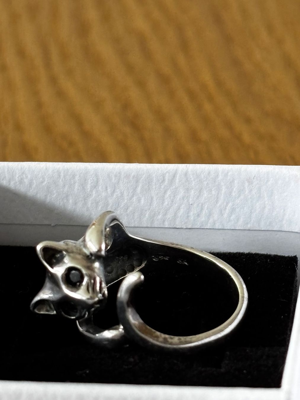 Anelli: Katzenring aus 925 Silber – Usato da Zug venduto da katzemia01 3