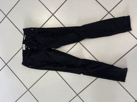 Schwarze Frame Denim Jeans, Grösse 28, Top Zustand!