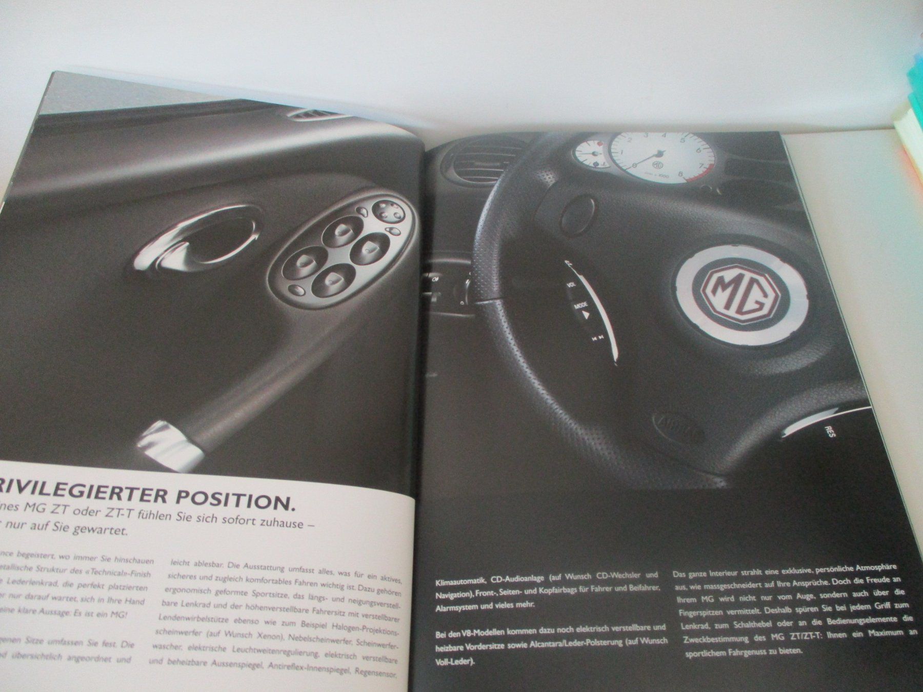 MG Documenti: MG POWER 2004 PROSPEKT – Usato da Langnau i. E. venduto da Superseven69 6