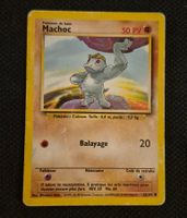 MACHOC 52/102 BASE SET POKEMON VINTAGE 1999 FRANÇAIS