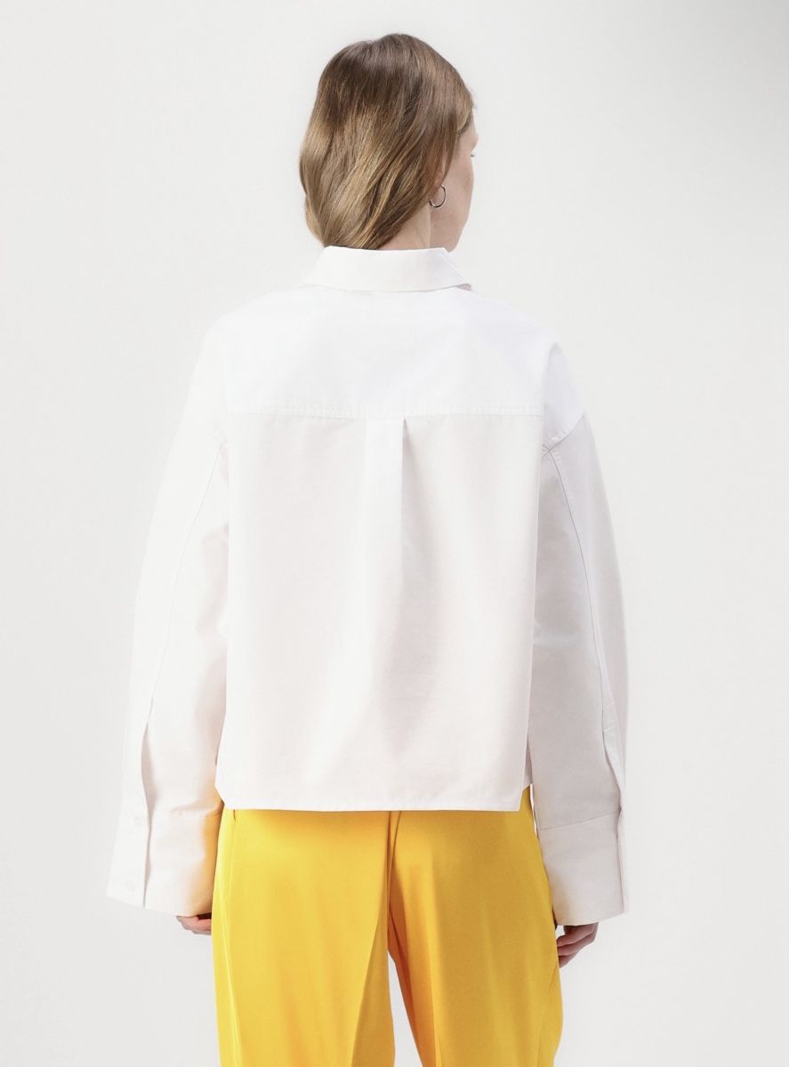 Blusen: 2nd Day Cropped Oversize Hemdbluse, EU38 – Neu (gemäss Beschreibung) aus Kloten von preloved9 1