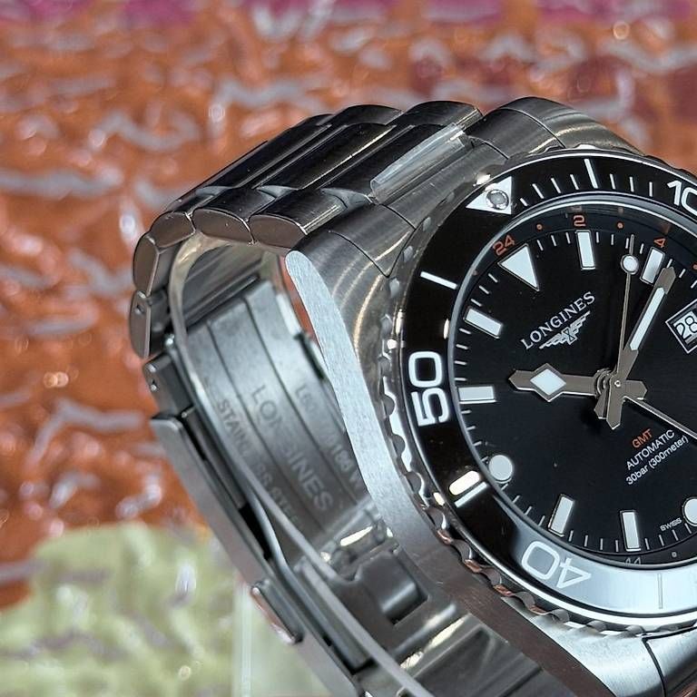 Orologi: Longines Hydroconquest GMT L3.790.4.56.6 – Usato da Genève venduto da minty.watches 5