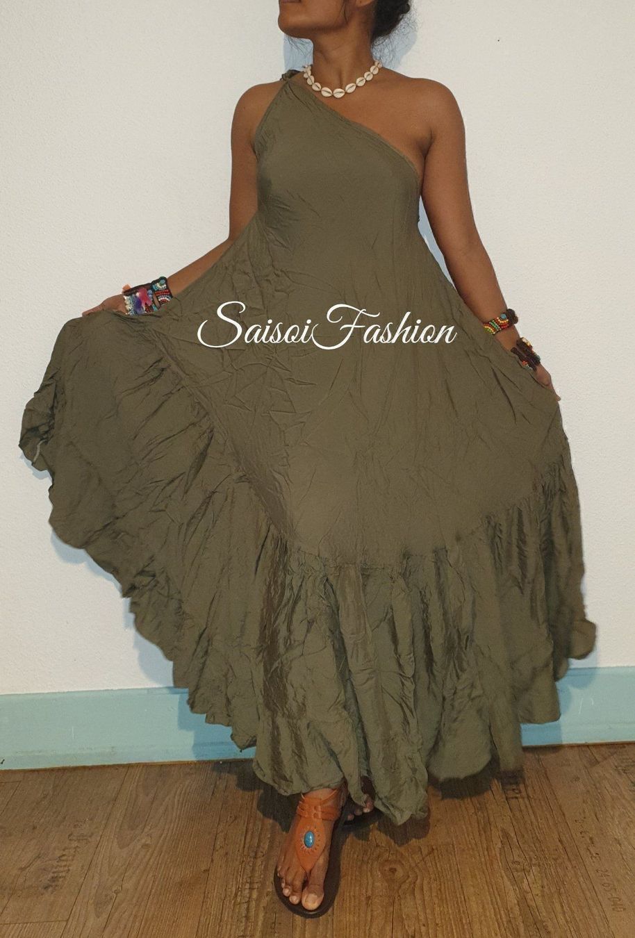 Kleider: Sommer boho Chic Strand Maxikleid XS-L – Neu und originalverpackt aus Ebmatingen von SaisoiFashion 2