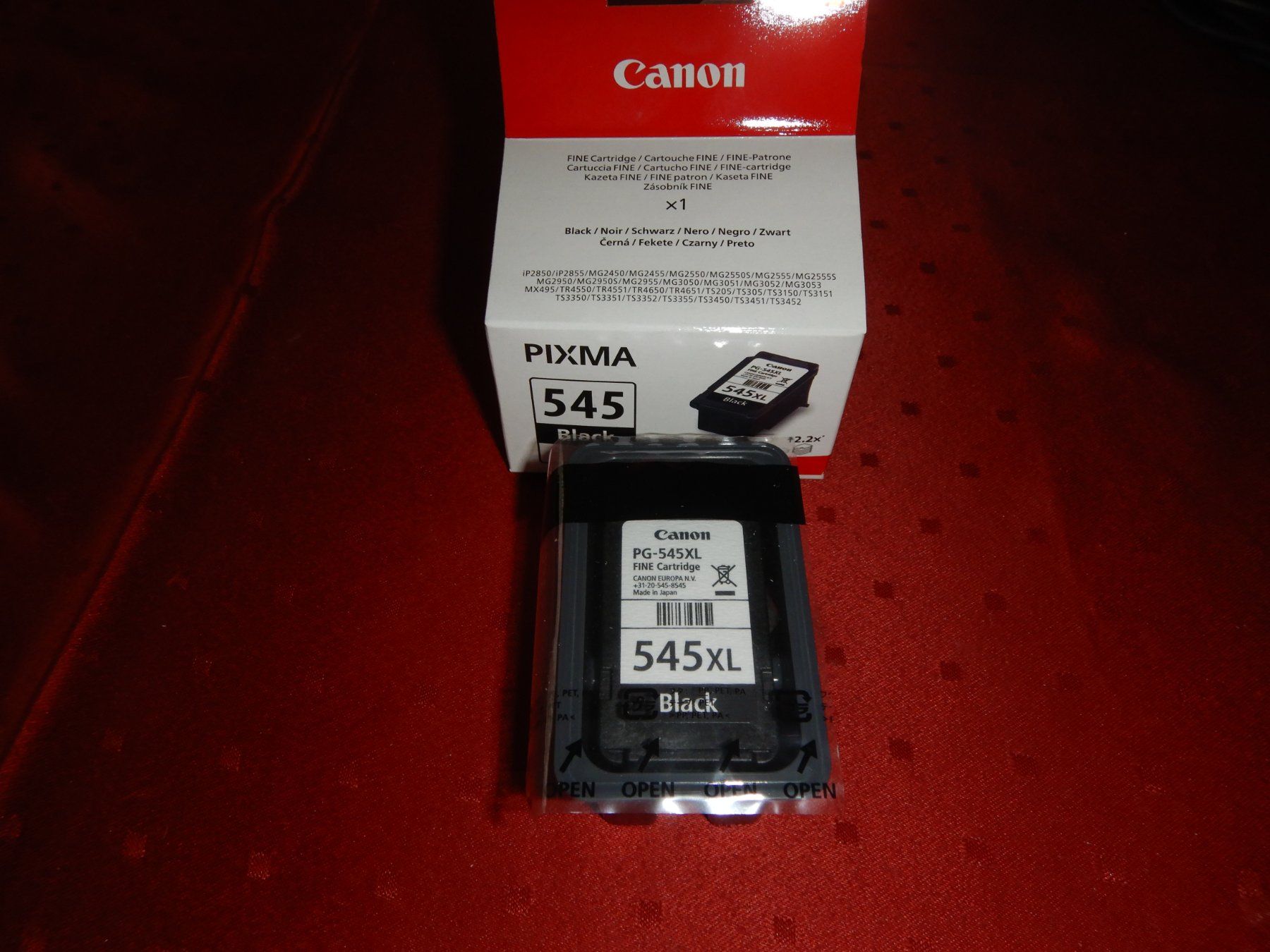 Pixma Cartucce per stampanti & toner: PIXMA 545 XL – Nuovo (secondo la descrizione) da Zürich venduto da Bm810 1