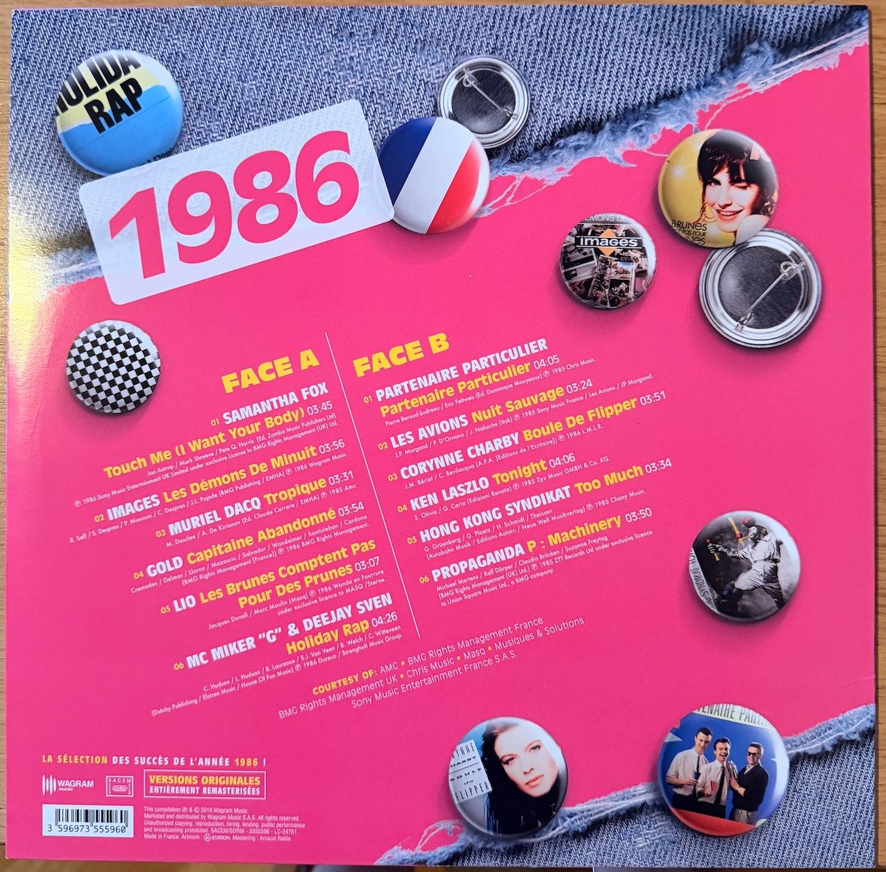Dischi in vinile: Mes années 80 Vinyl 1986 – Usato da Lausanne venduto da davzic 1