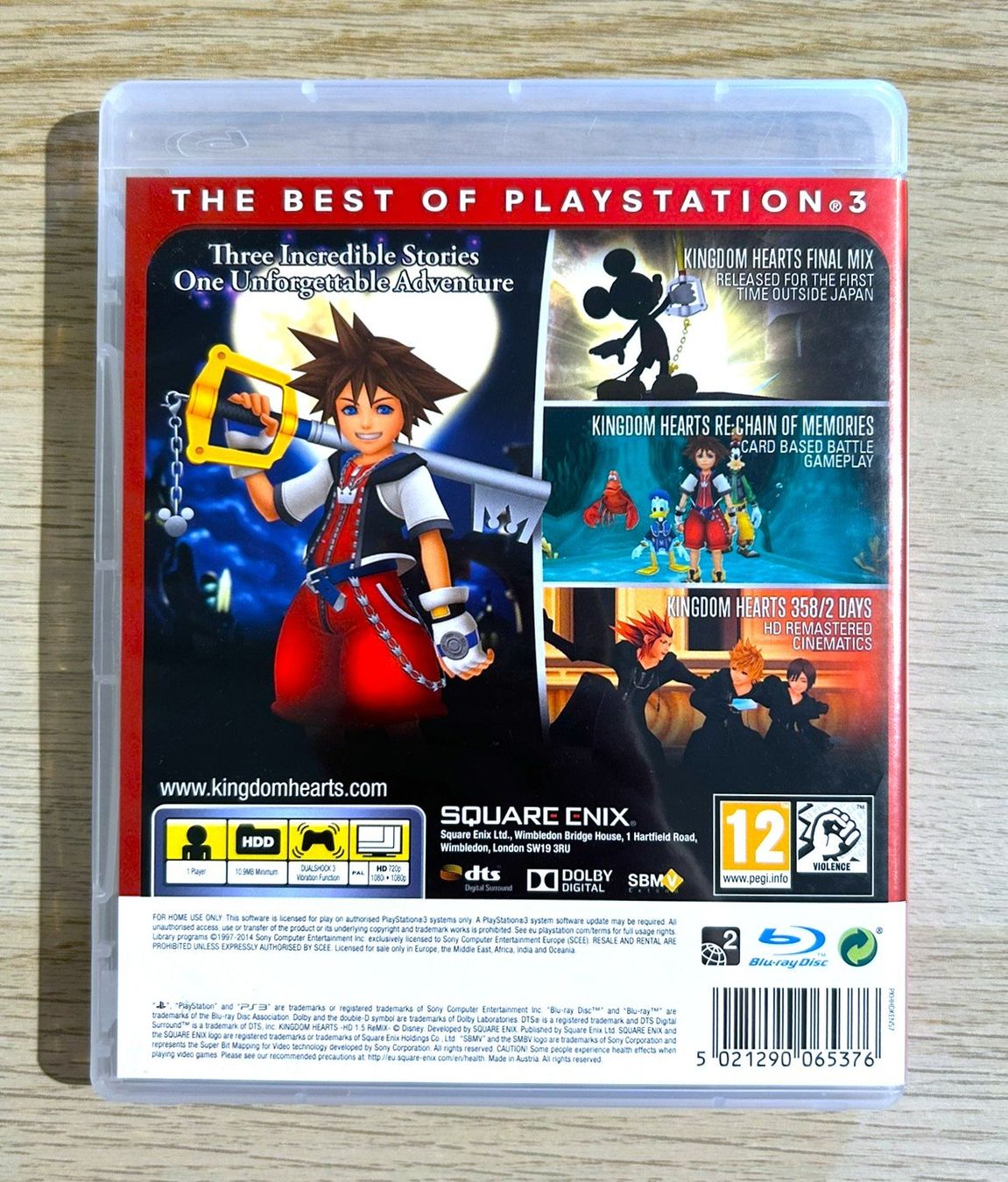 Sony Giochi: Kingdom Hearts HD 1.5 ReMIX PS3 – Usato da St. Gallen venduto da Alpine.Arcade 1