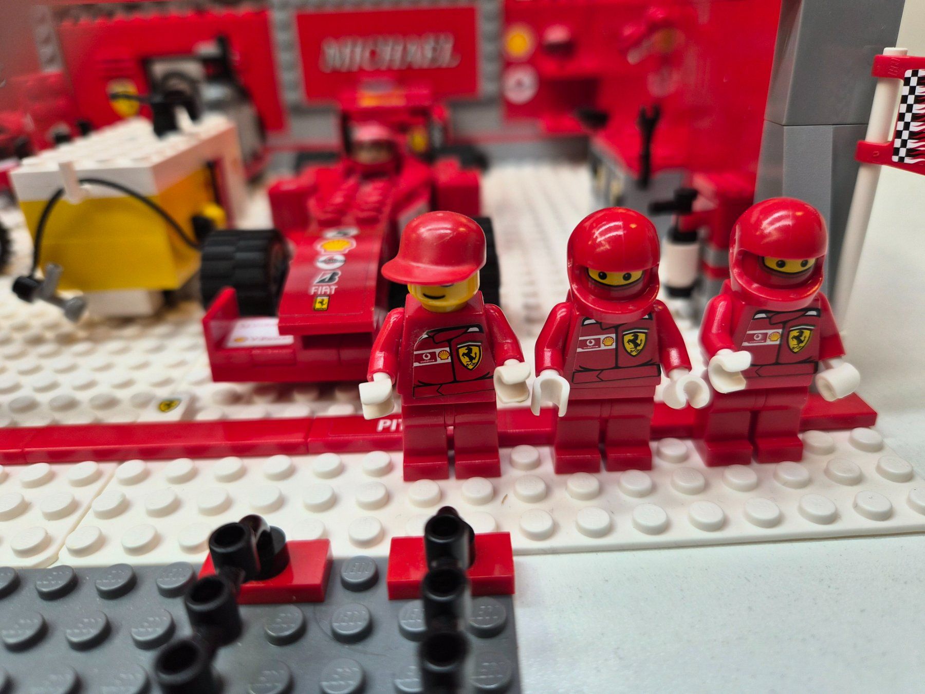 Rarität! LEGO Racers 8144 Michael Schumacher, Massa, Ferrari (Gebraucht ...