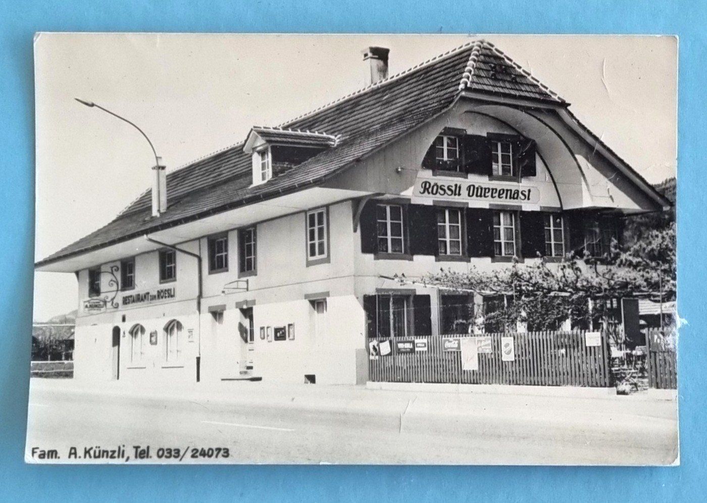 Cartoline postali: Dürrenäsch - Restaurant Rössli – Usato da Rothrist venduto da RROENK
