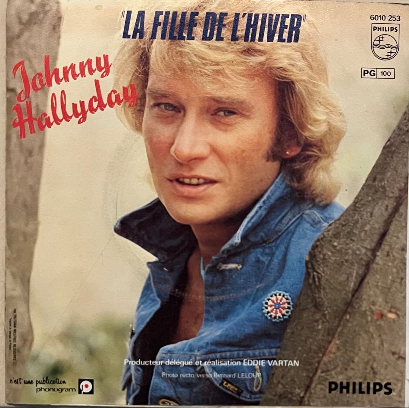 Dischi in vinile: JOHNNY HALLYDAY - UN DIABLE ENTOURE D'ANGES – Usato da Bussigny venduto da vinyl-pas-cher 1