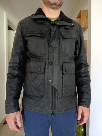 VESTE BARBOUR NOIR M