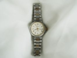 Tissot Seastar Damenuhr, Stahl/Gold, römische Ziffern