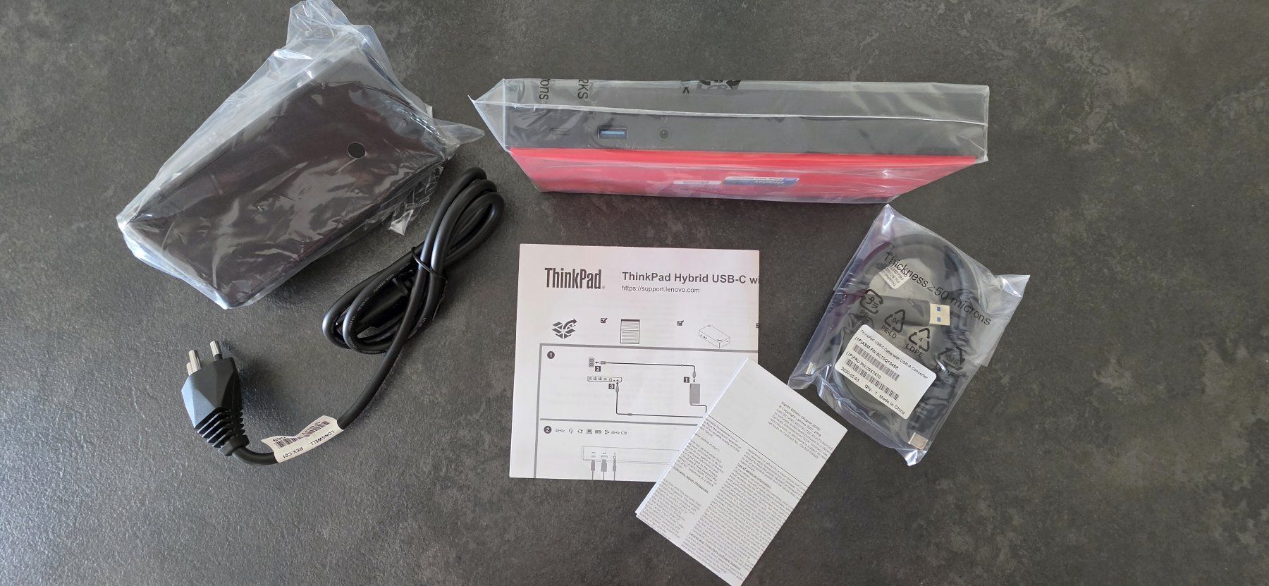 Lenovo Docking station: Lenovo ThinkPad Hybrid USB-C with USB-A Dock | 40AF0135CH – Neuf (Voir description) à Beinwil am See par star_link 1