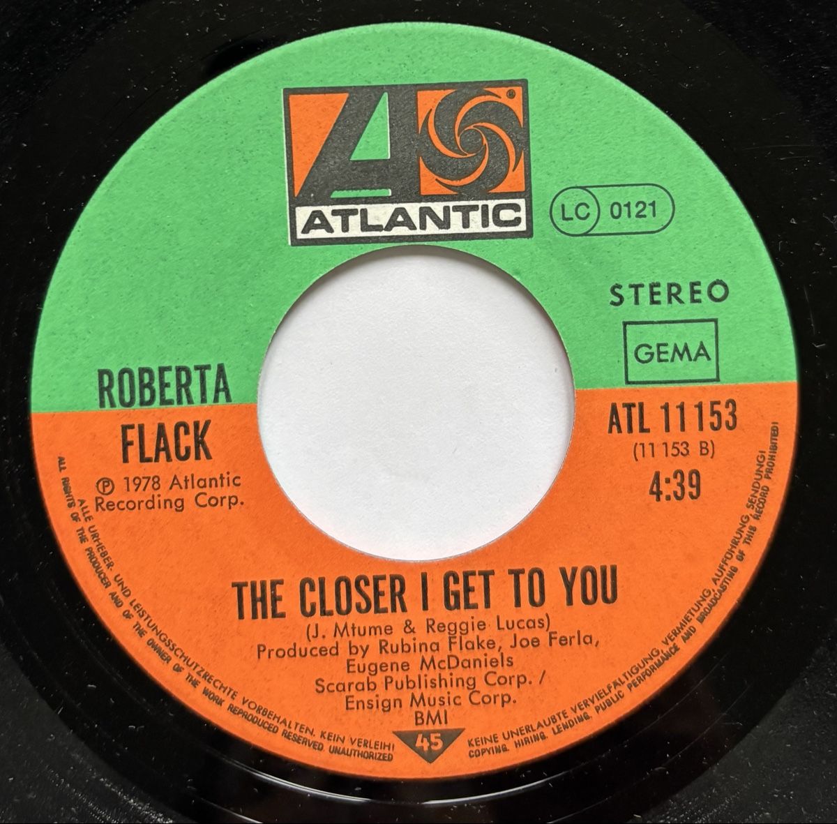 Schallplatten: Roberta Flack - If I Ever See You Again Vinyle 45 VG+ – Gebraucht aus Neuchâtel von Deivid2 2
