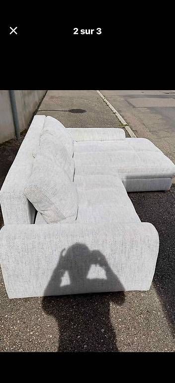 Sofas: Canapé d'angle transformable en lit – D'occasion à St-Imier par ala_b9v9 1