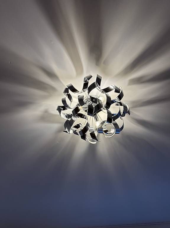 Lustres & lampes de plafonds: Deckenlampe Searchlight in chrom – D'occasion à Oberbüren par dijbdn 4