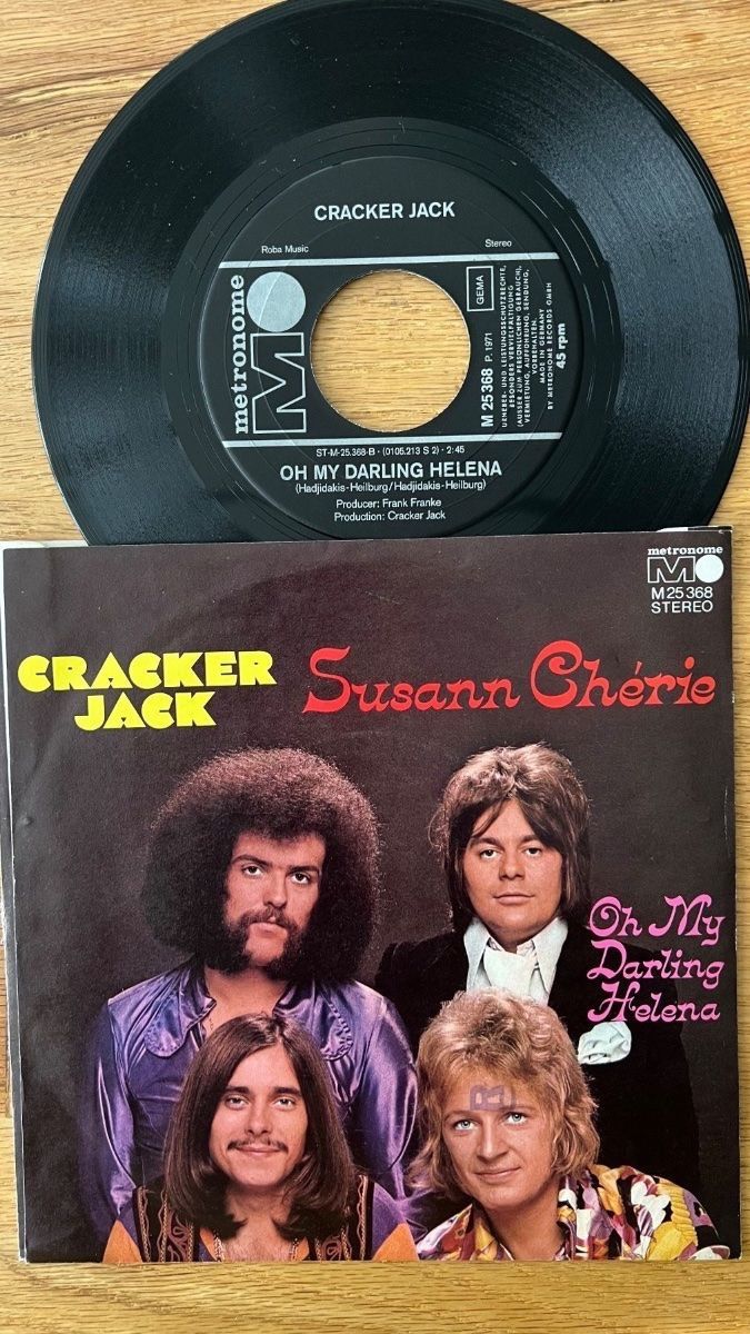 Vinyles: Cracker Jack - Susann Chérie / 1. D-Press. 1971 - TOP – D'occasion à Gais par soundcave57