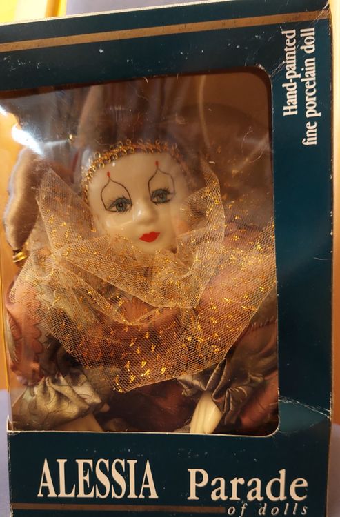 Vintage Clown Puppe PARADE OF DOLLS 