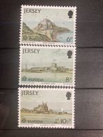 Jersey 1978 Satz Europa CEPT Bauwerke postfrisch