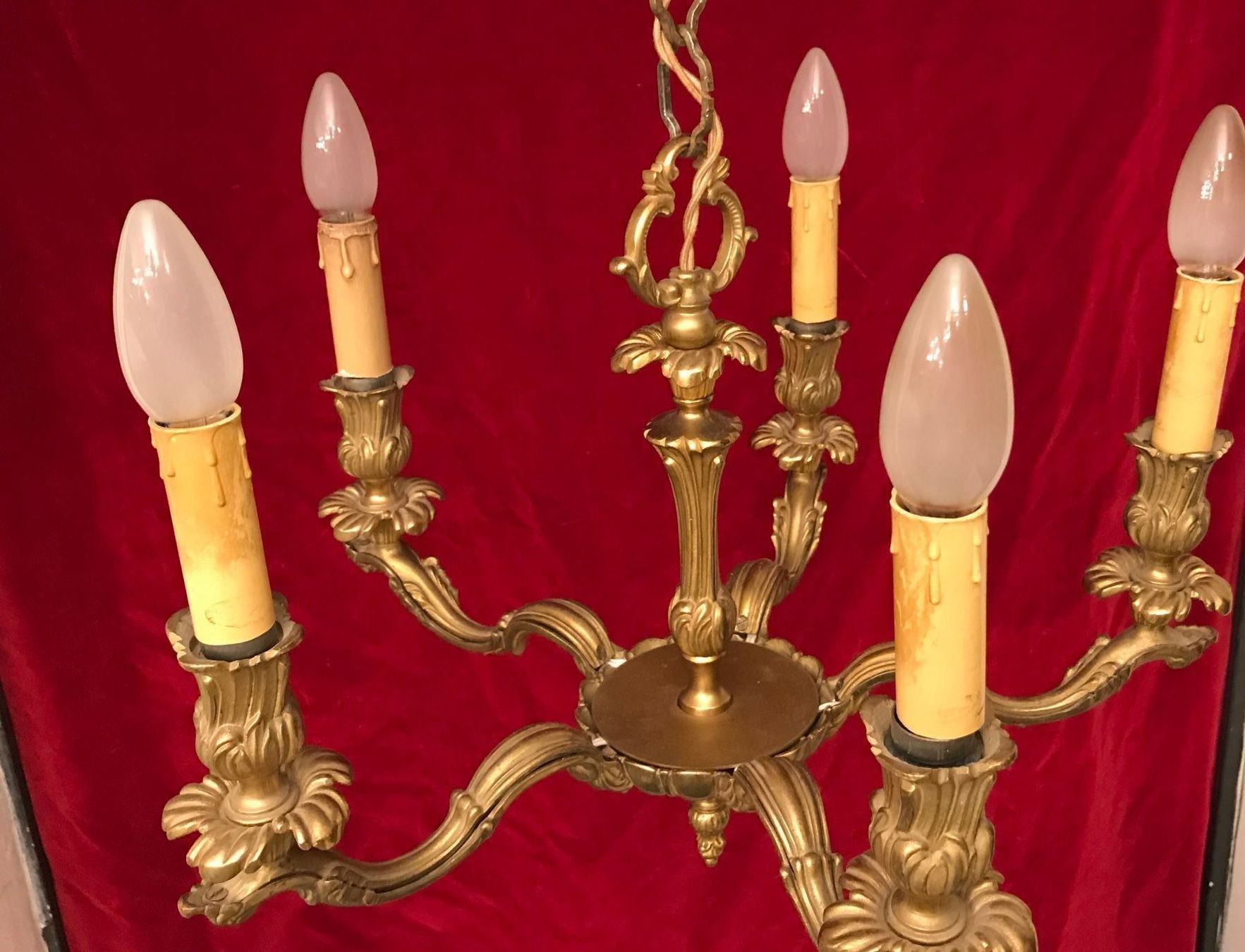 Lampadari & plafoniere: Bronze Deckenlampe  Top Zustand – Usato da Zürich venduto da Artnuvo 6