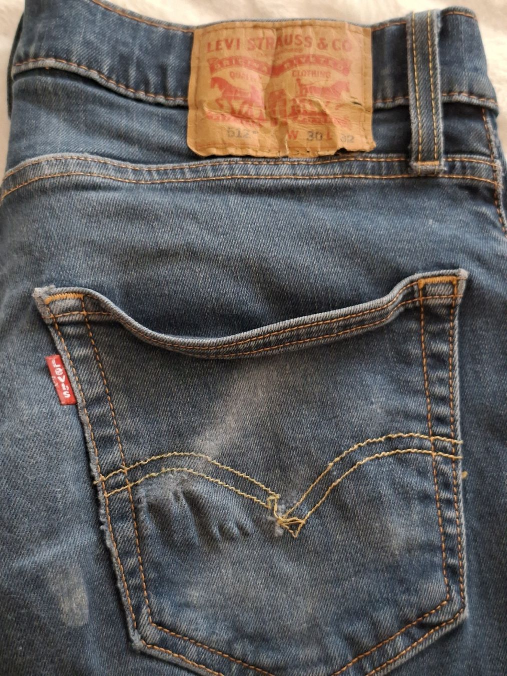 Levi's Jeans: Jean Levi's 512 W30 L32 bleu utilisé – Usato da Renens VD venduto da ser_j2fn 6